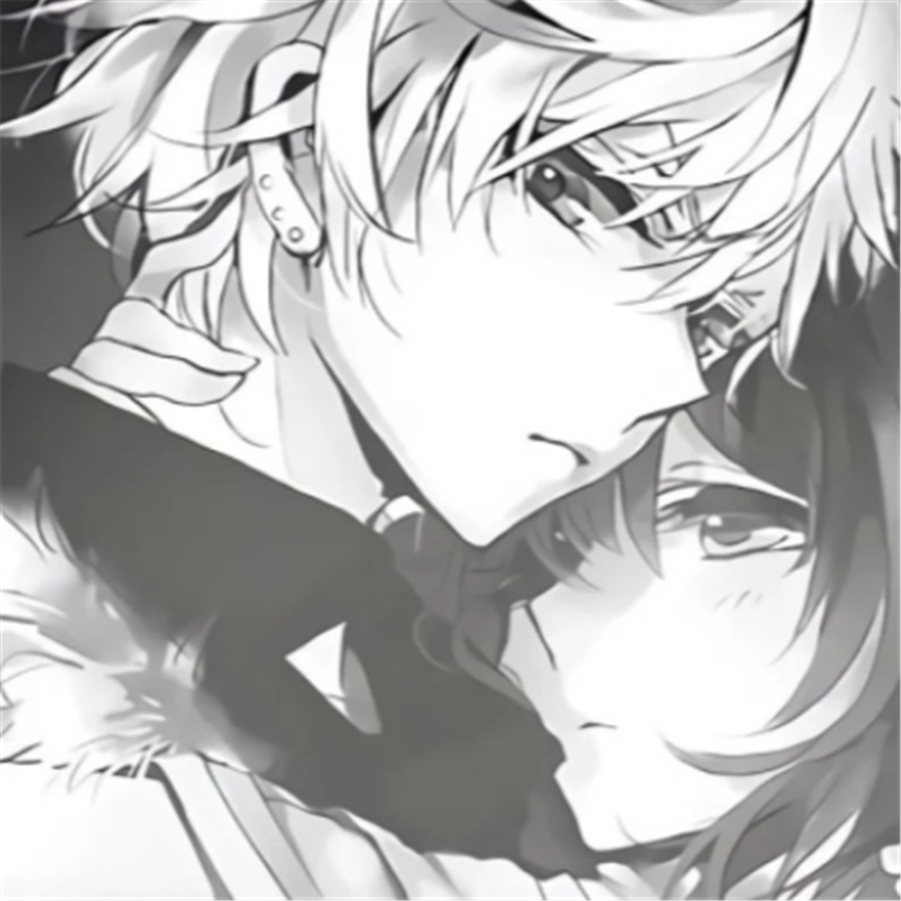 超火乖萌动漫情头一左一右偷偷甜蜜小号大号速速安排