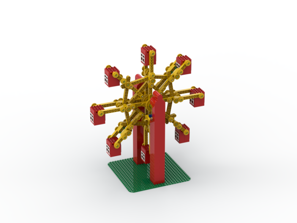 乐高大颗粒作品之摩天轮