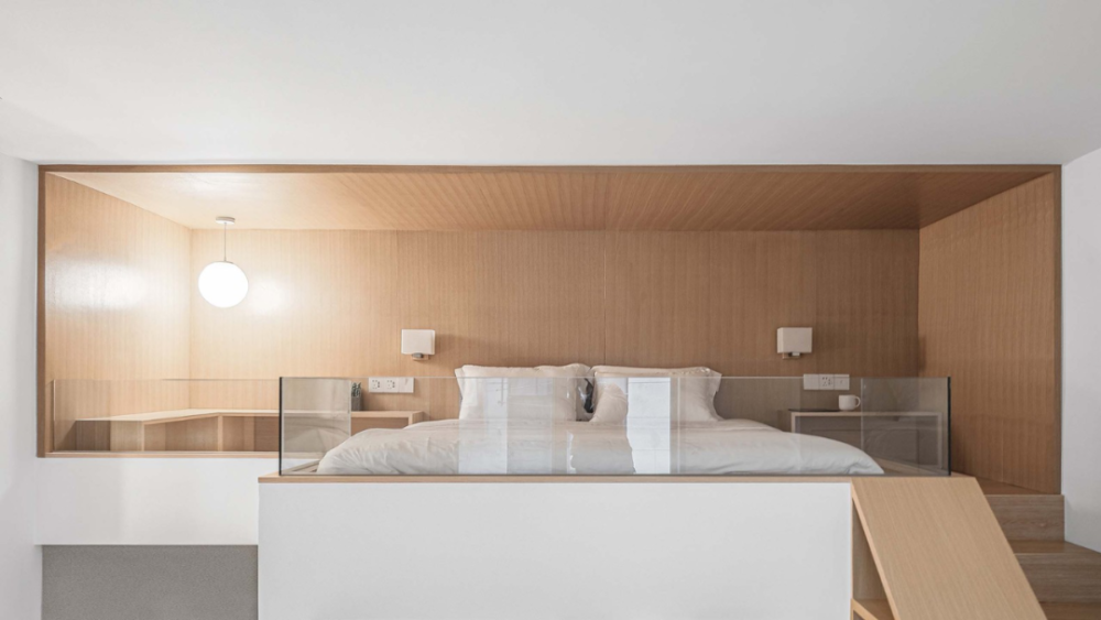 25㎡的loft下沉式客厅让空间更显大