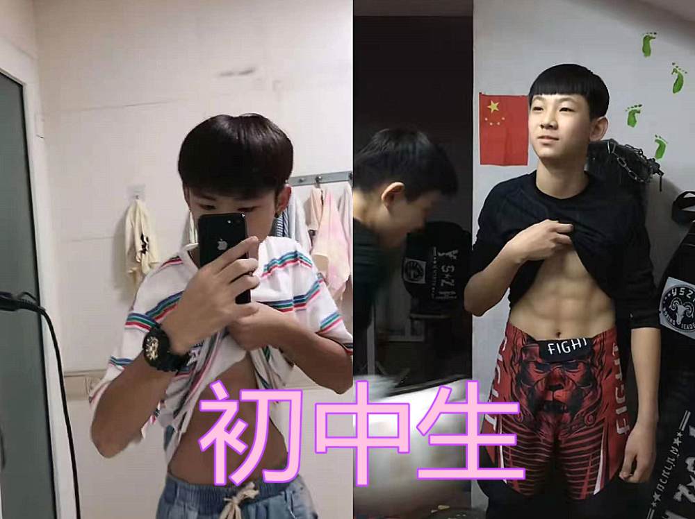 炫腹肌也分高低小学生vs高中生vs大学生看到上班族活该单身