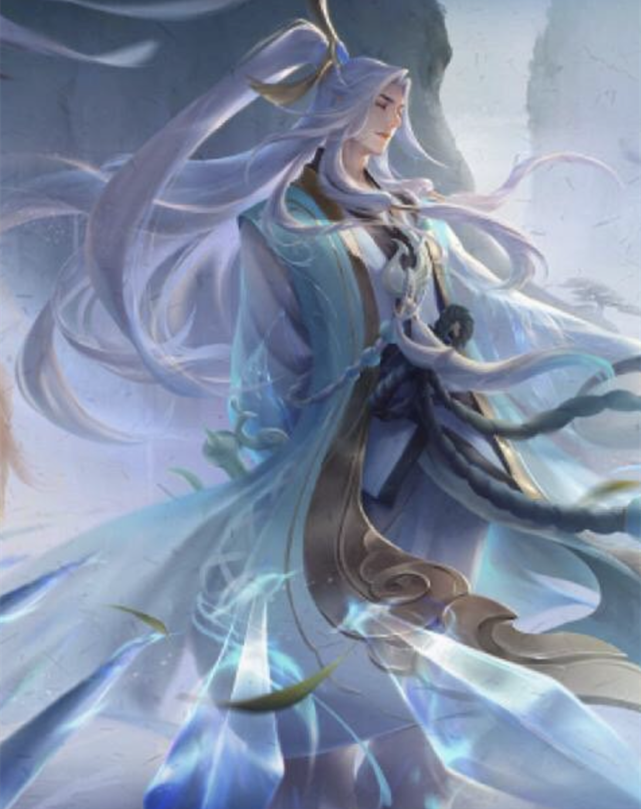 李白荣耀典藏海报帅炸无双具备三种形态手里的凤求凰突然不香了