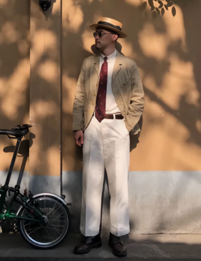 夏天戴草帽的男生更有魅力