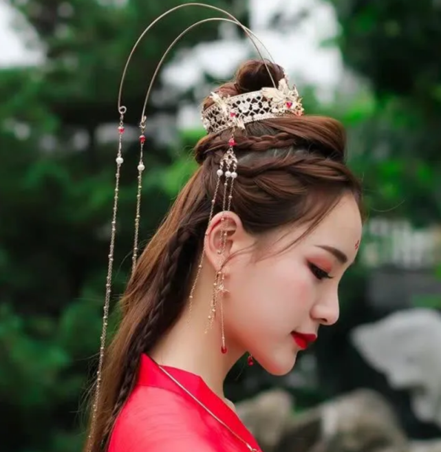 心理学你最喜欢下面哪个古代发型测你前世是什么命格我公主