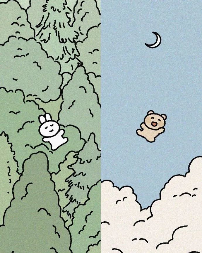 超可爱的画风 插画师 formee_腾讯新闻