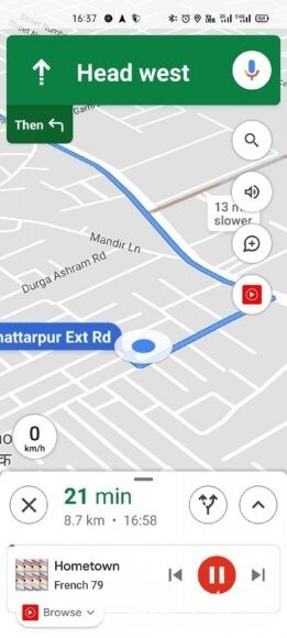 Google地图集成youtube Music导航期间可操控音乐播放 腾讯新闻