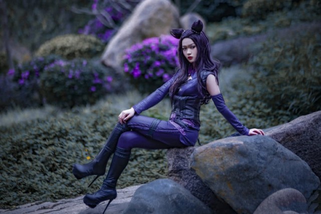 斗罗大陆:朱竹清真人cosplay锦集,图二御姐范十足,妆容神还原