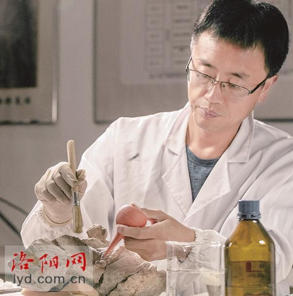 石窟保护者杨刚亮将龙门石窟更好地传给后代