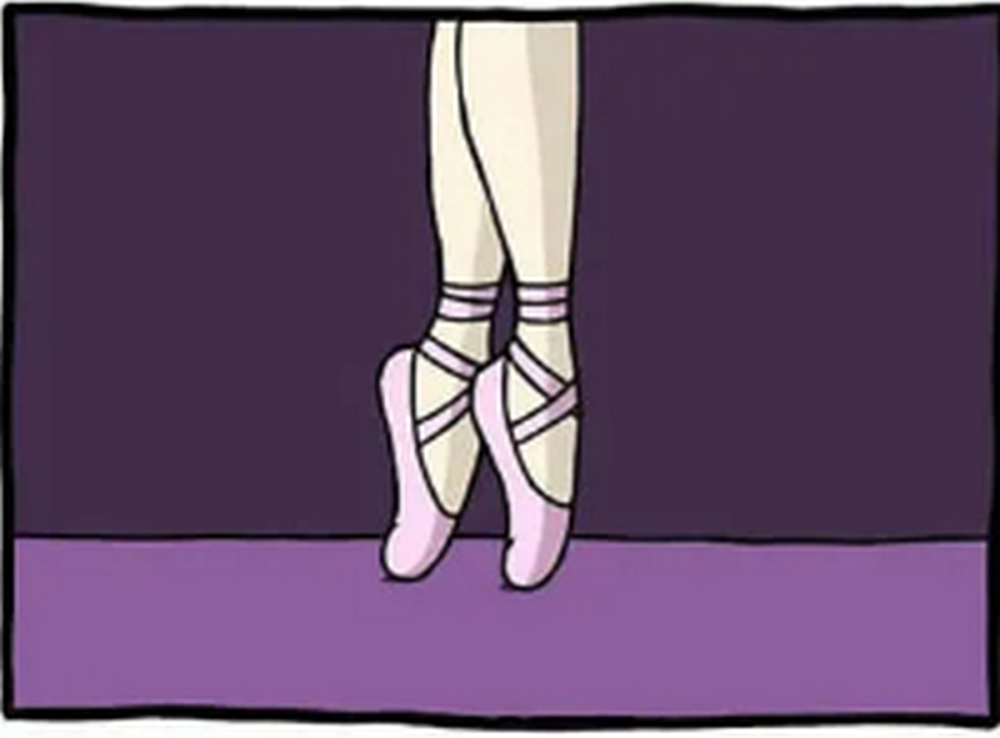 奇趣漫画:女孩的芭蕾舞出神入化,结果是脚尖还长着一只脚