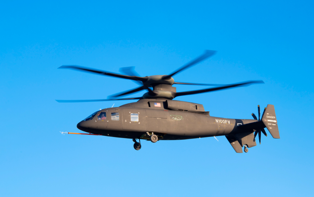 而sb1之所以会被美军看好,是因为它有着460公里的航速,目前的直升机最