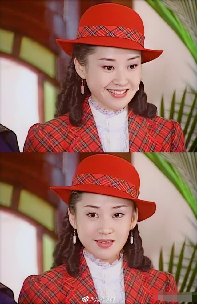 年轻时的许晴气质非凡显得端庄秀美演技还很到位