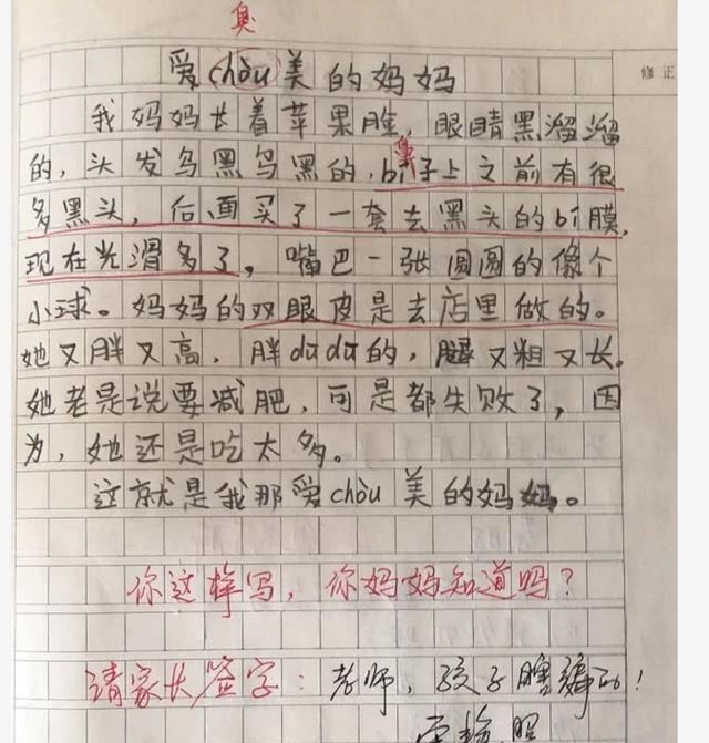 当小学生作文不再凑字 仅26个字 就让网友看到了不同的画面 腾讯网