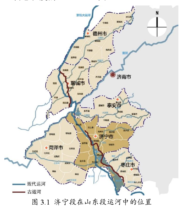 京杭大运河济宁段春秋开挖元代全线贯通明朝发展到鼎盛