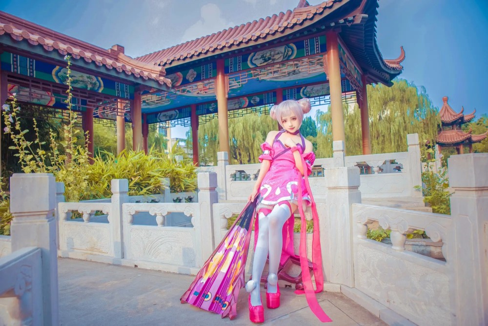 王者cos小姐姐角色扮演小乔这个小姐姐也太可爱了吧