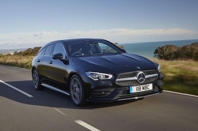 年内进口上市,奔驰cla shooting brake猎装版实拍图发布