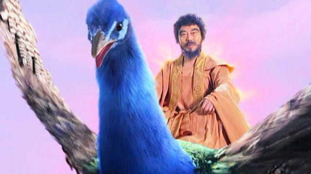 孔宣和燃灯的坐骑大鹏是什么关系?