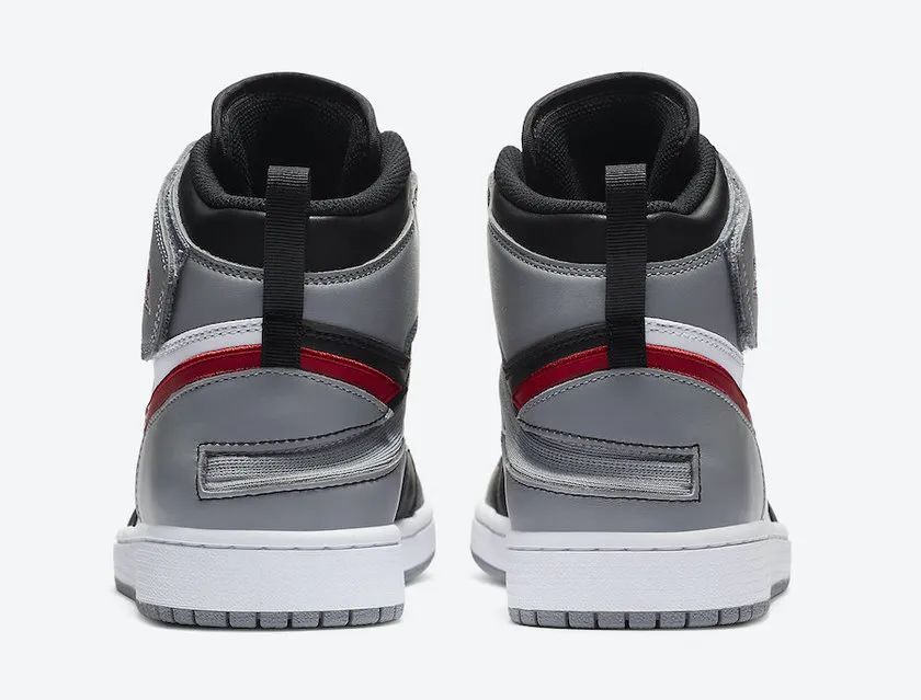 潮流属性满满的银灰色调,aj1 high flyease新配色即将发售