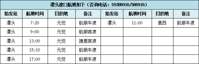 更新 调整小门至鹿西早班轮渡时间的通告 腾讯新闻