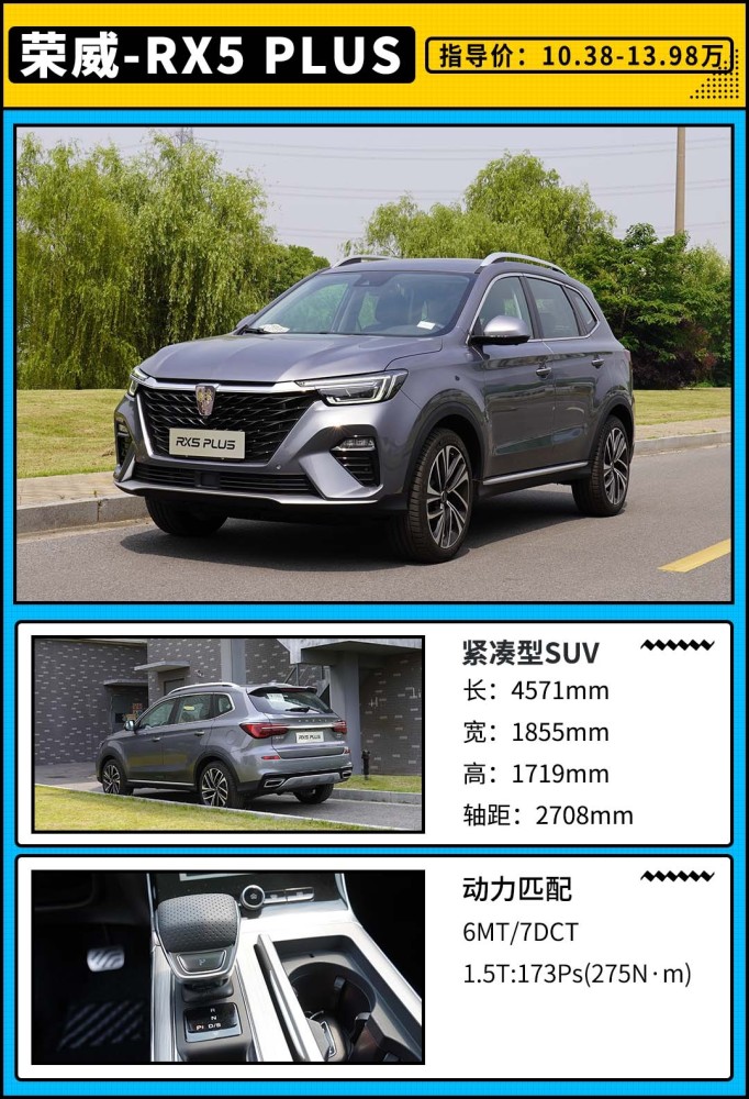 1038万起荣威带着全新狮标的rx5plus来了
