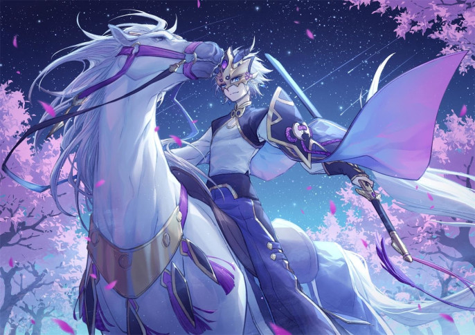 Fgo 蓝卡队的第二辅助角色 花嫁和兰陵王都很好用 腾讯新闻