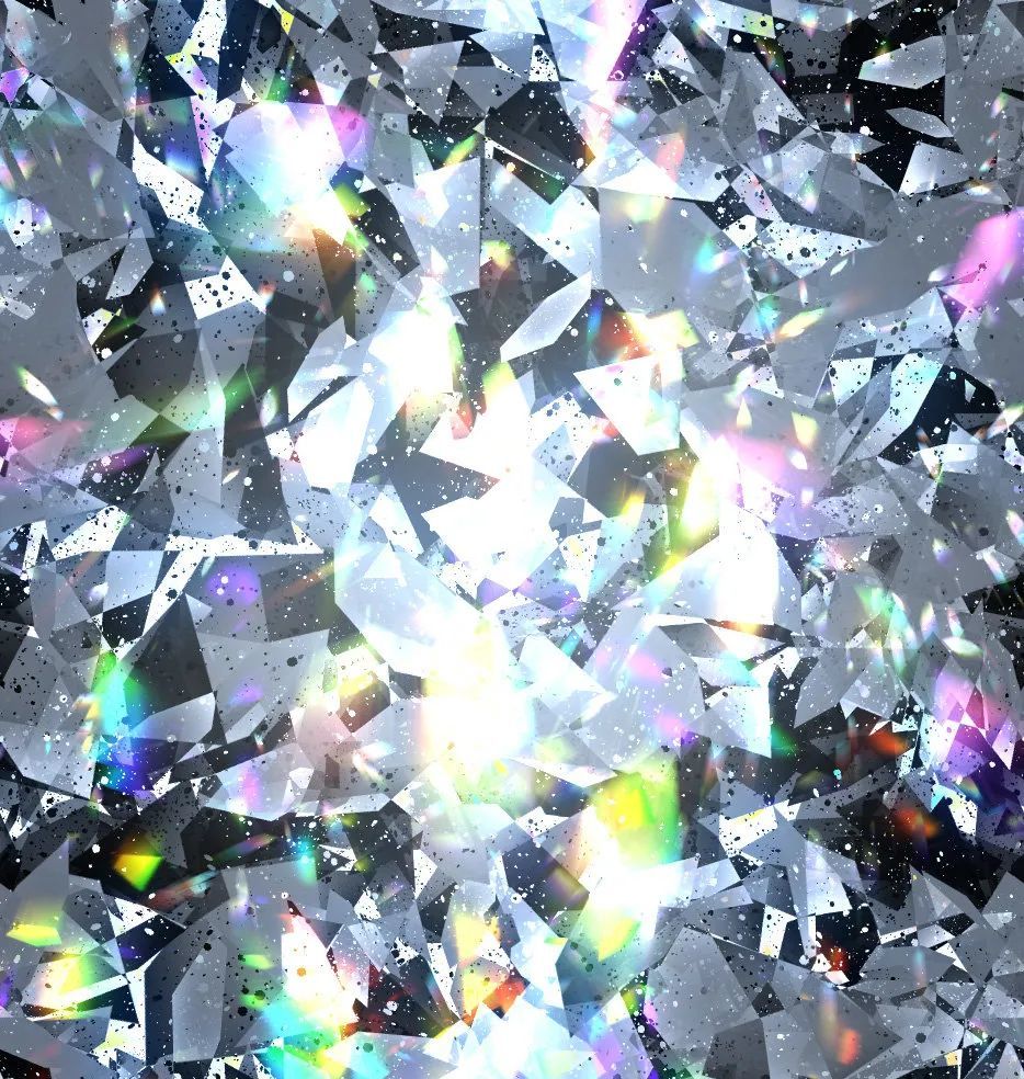 绘画参考画师lilithbloodym分享钻石光芒背景素材