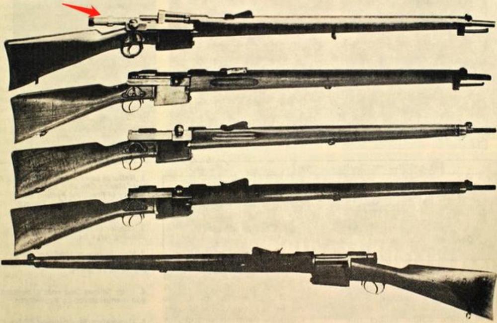 mondragón m1908(蒙德拉贡m1908)半自动步枪,墨西哥人曼努埃尔·蒙德