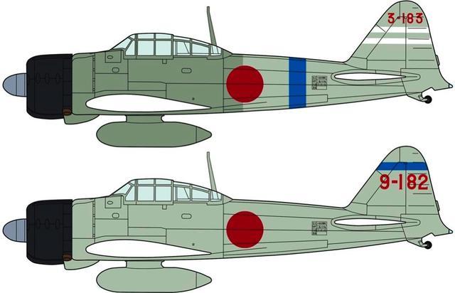 过渡型号的大放异彩二战日本海军的二式水战阴差阳错打满全场