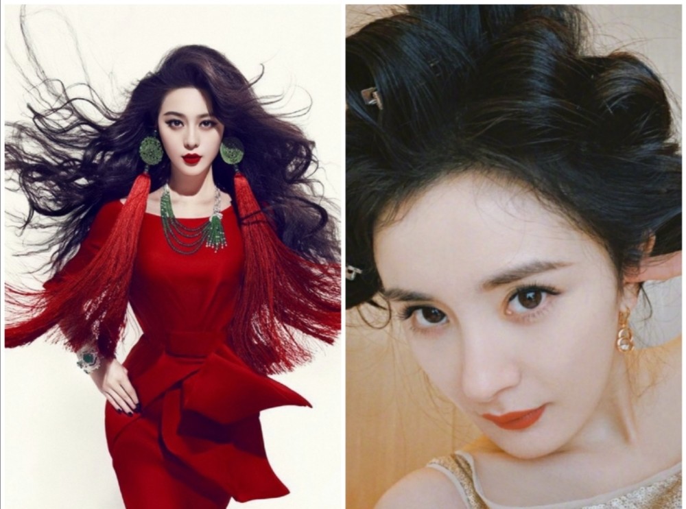 杨幂女神撞脸范冰冰女王对比请问谁更胜一筹