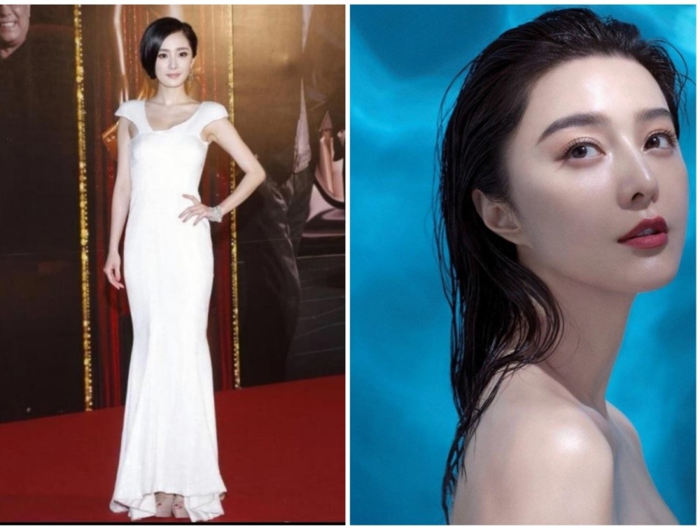 杨幂女神撞脸范冰冰女王对比请问谁更胜一筹