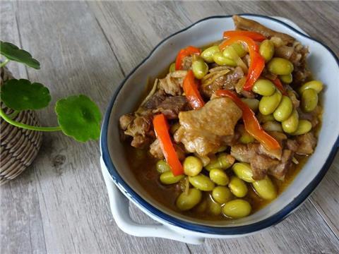 青豆烧鸭,祛暑热,滋补又美味