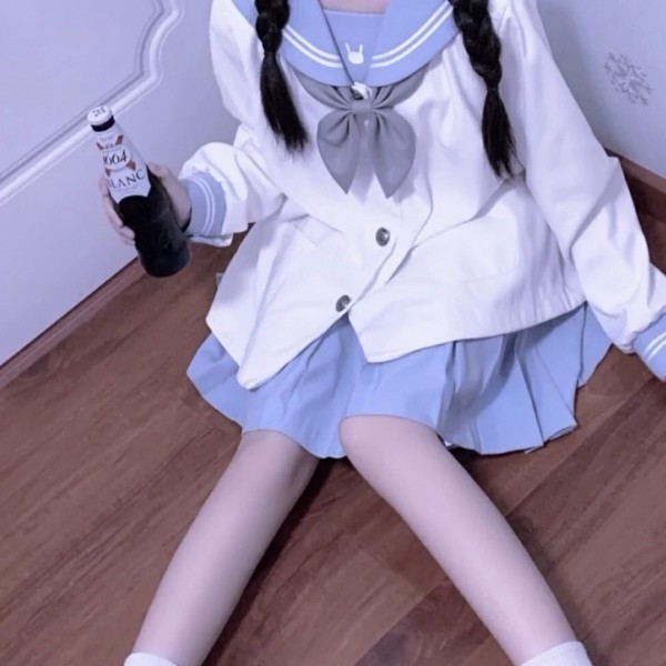 可爱jk部位女生头像