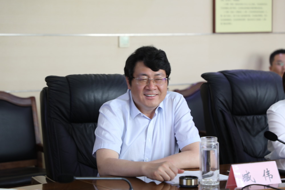 沾化区委书记臧伟,沾化区委常委,副区长宋涛,科达集团董事长兼总裁