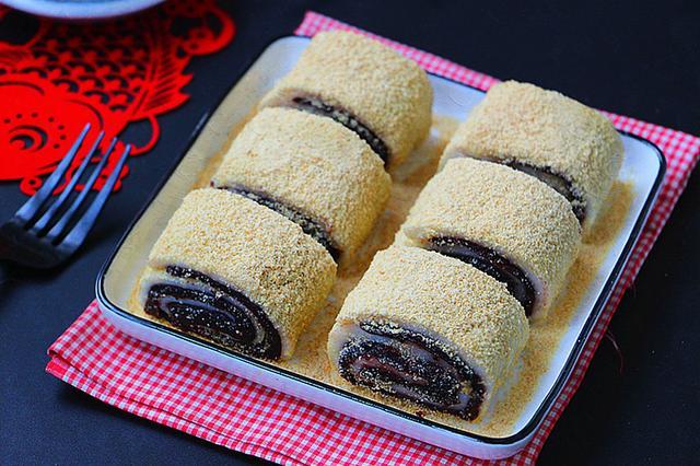 一次就成功的老北京小吃驴打滚,好吃好看好学