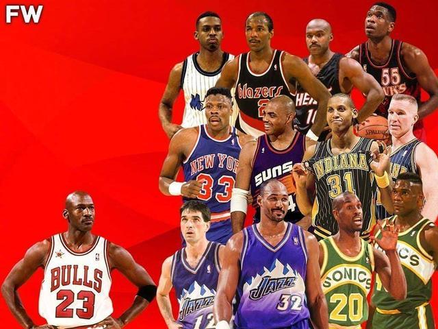 美媒发布了一组有关于NBA历史上10位最具统治力球员的图片
