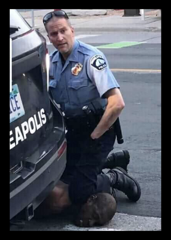 美国白人开始cos弗洛伊德了