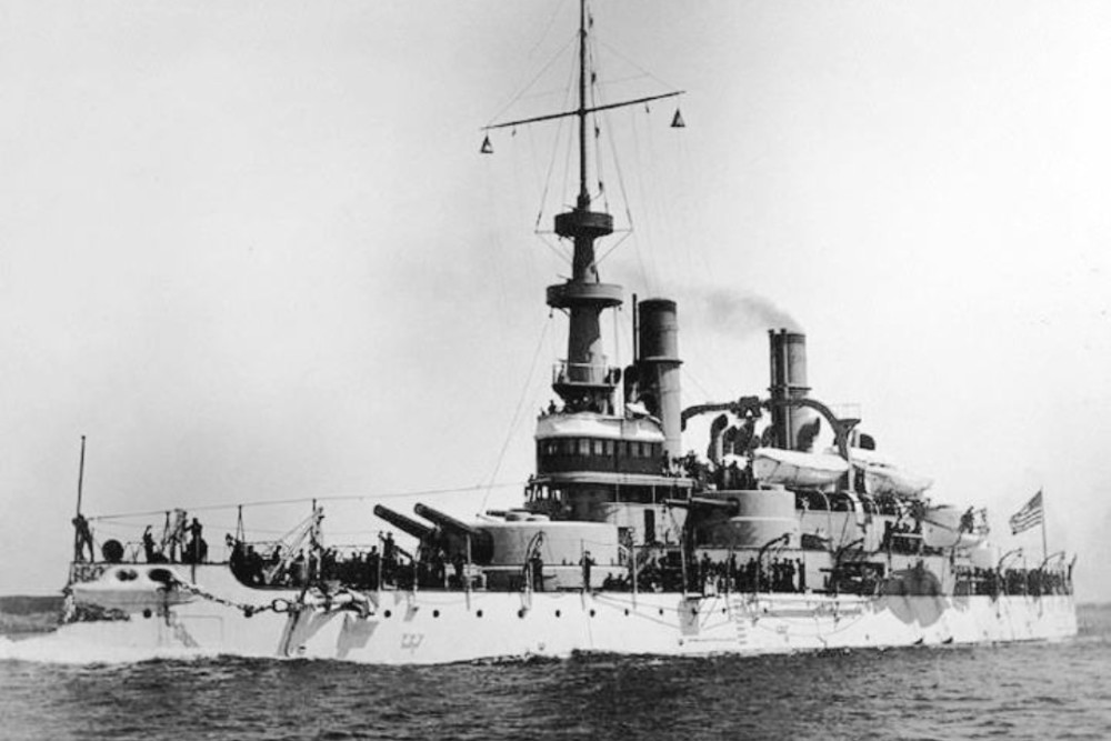 美国第一艘以"bb"作为舷号开头的战列舰——印第安