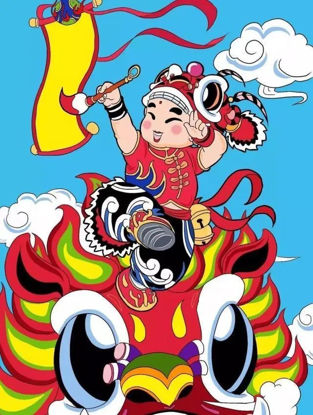 传统的梓潼年画用木刻雕版印制,先将图案刻在木板上,再印制成单色版画