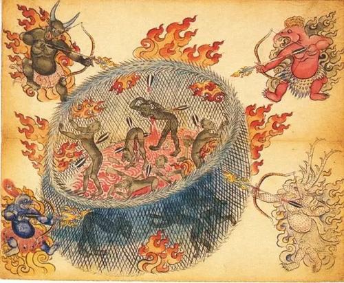 画家出车祸心脏骤停复活后把记忆中的地狱画出看着十分吓人