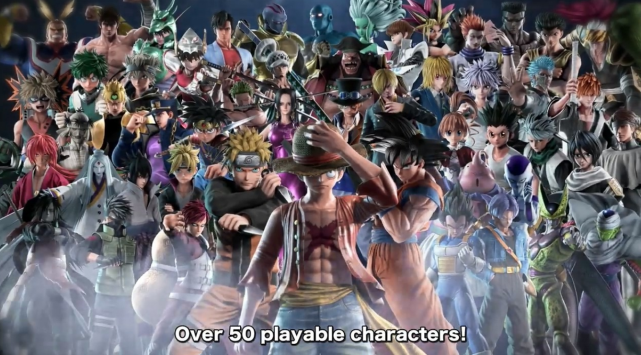 jump大乱斗ns豪华版8月27日发售含50角色还有预购奖励