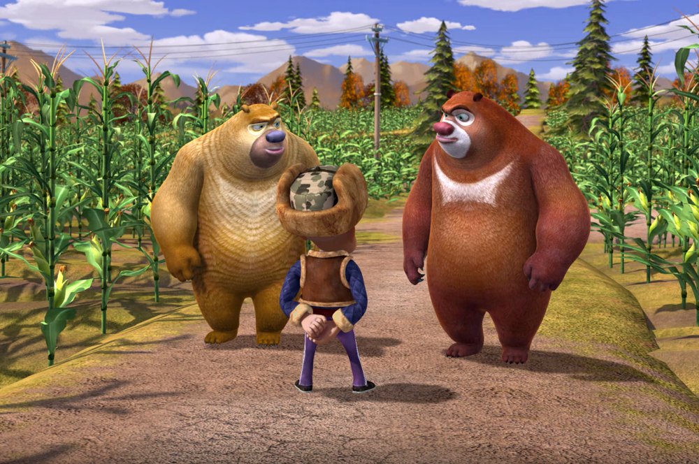 熊出没:熊大熊二是不是双胞胎?有漫迷调侃他们是同父异母的兄弟