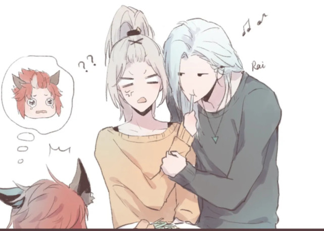 搞笑漫画玄策的样子萌化了心兰陵王第一次当奶爸没经验