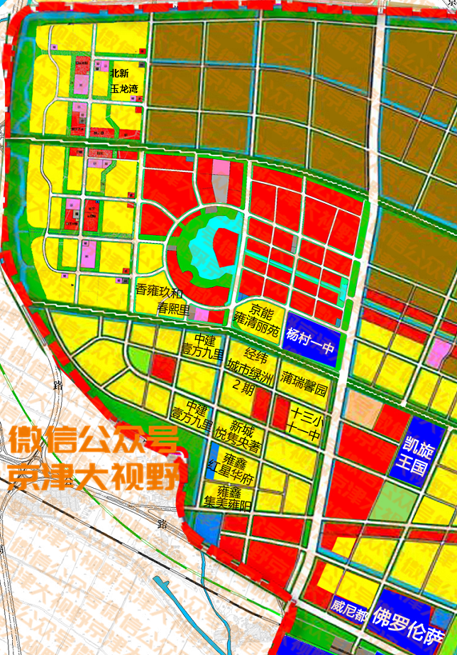项目所在武清城区西部,周边龙凤河环绕,风景秀丽,景色宜人,规划打造