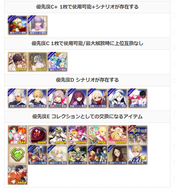 Fgo金方块兑换优先度排行 哪些道具最值得兑换 腾讯新闻