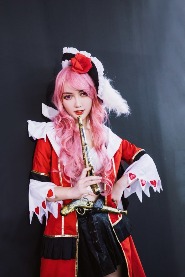 王者荣耀虞姬加勒比小姐cosplay