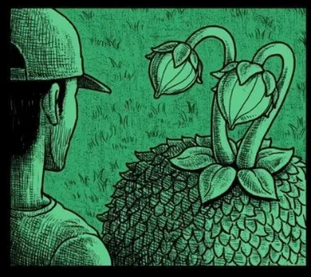 午夜漫画男孩只顾着布置捕兽夹却忘了森林里的天然陷阱