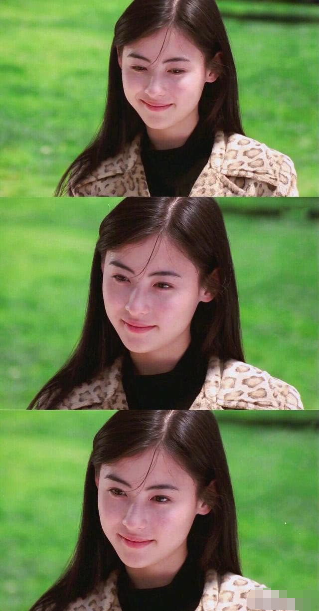 张柏芝年轻时带一点婴儿肥,颜值真的是无人能敌!