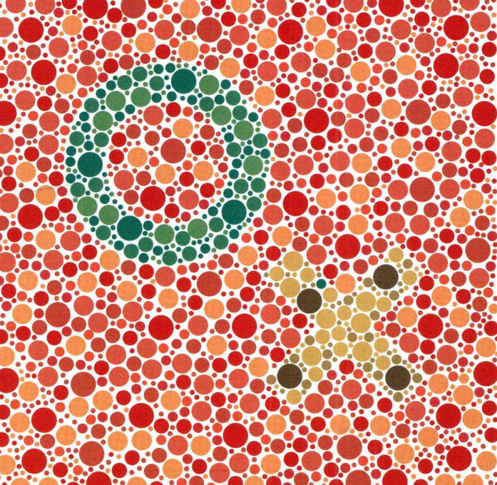 色觉|3张色觉检测图：如果3张都识别不了，那应该是色盲