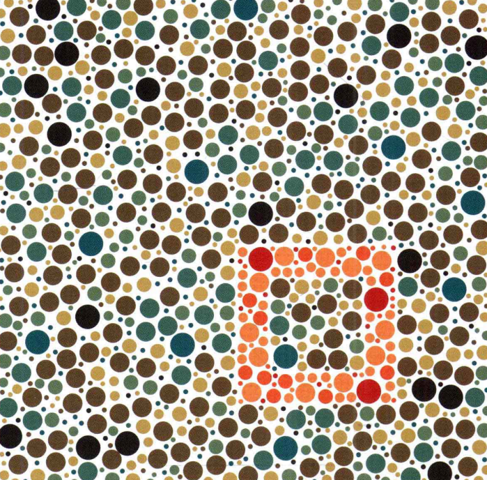 色觉|3张色觉检测图：如果3张都识别不了，那应该是色盲