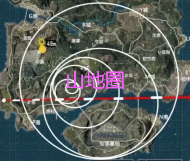 和平精英新版本刷圈规律遇到最后一种圈最倒霉