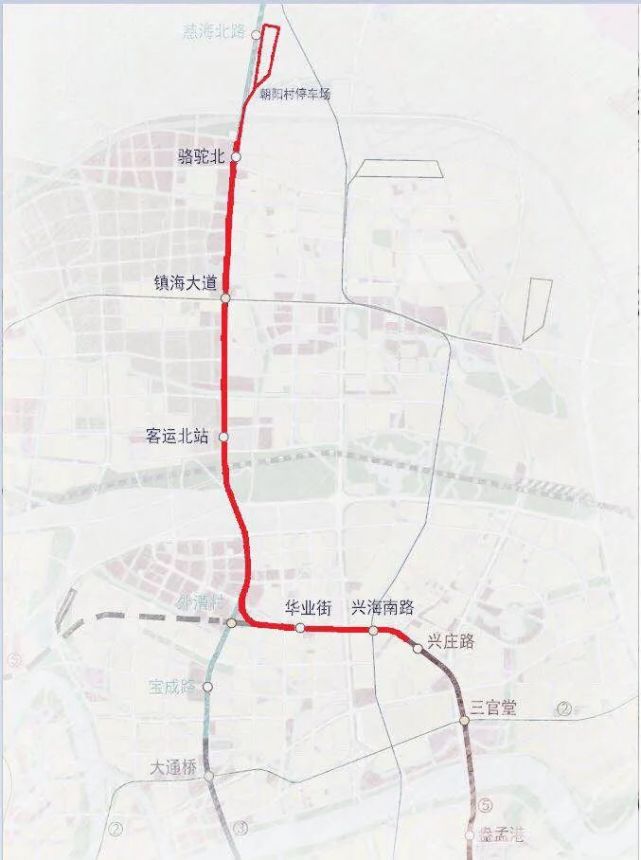 喜讯宁波地铁3号线二期工程用地预审省里批准了