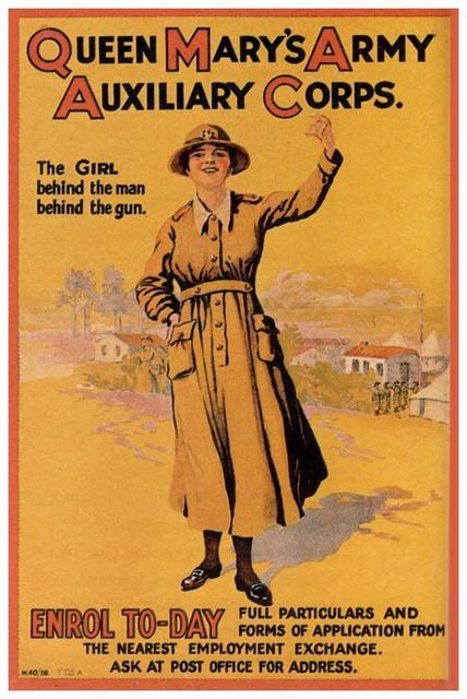 战场需要你:一战与女权